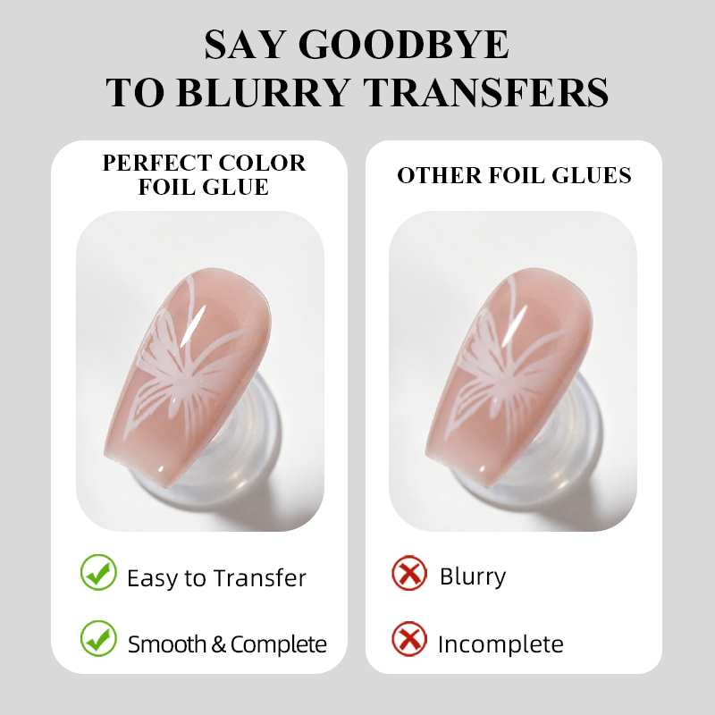 กาวติดฟอยล์เล็บ PERFECT COLOR  - Transfer Paper Carbon บทวิจารณ์และราคา