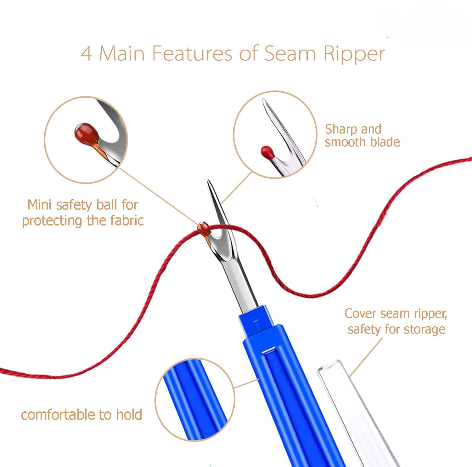 ชุดเครื่องมือถอดตะเข็บเย็บผ้า  - Embroidery Removal บทวิจารณ์และราคา