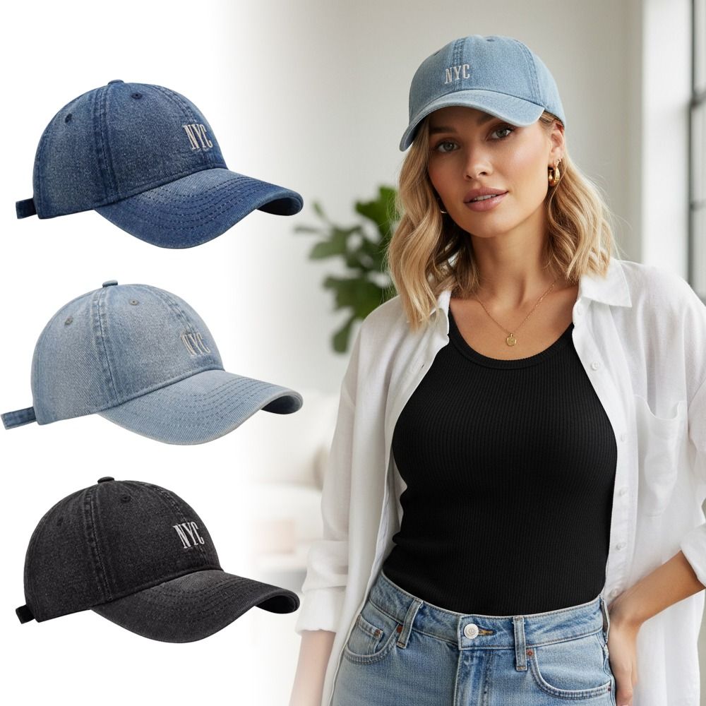 แฟชั่นลำลอง NYC หมวกเบสบอลปักล - Embroidery Nyc บทวิจารณ์และราคา