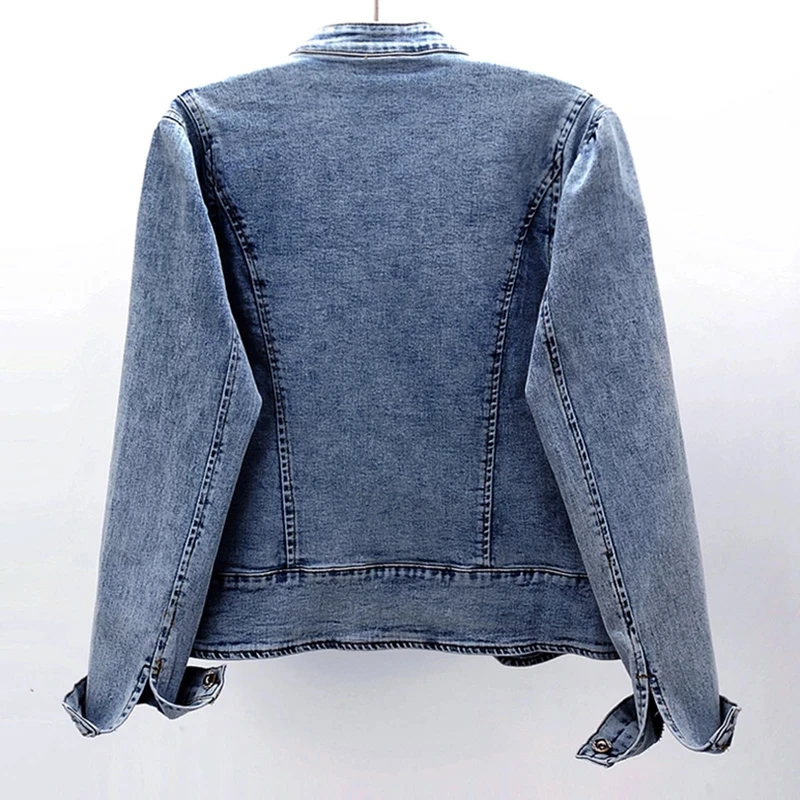 เสื้อแจ็คเก็ตยีนส์ปักลายสำหรับ - Embroidery Cardigan บทวิจารณ์และราคา