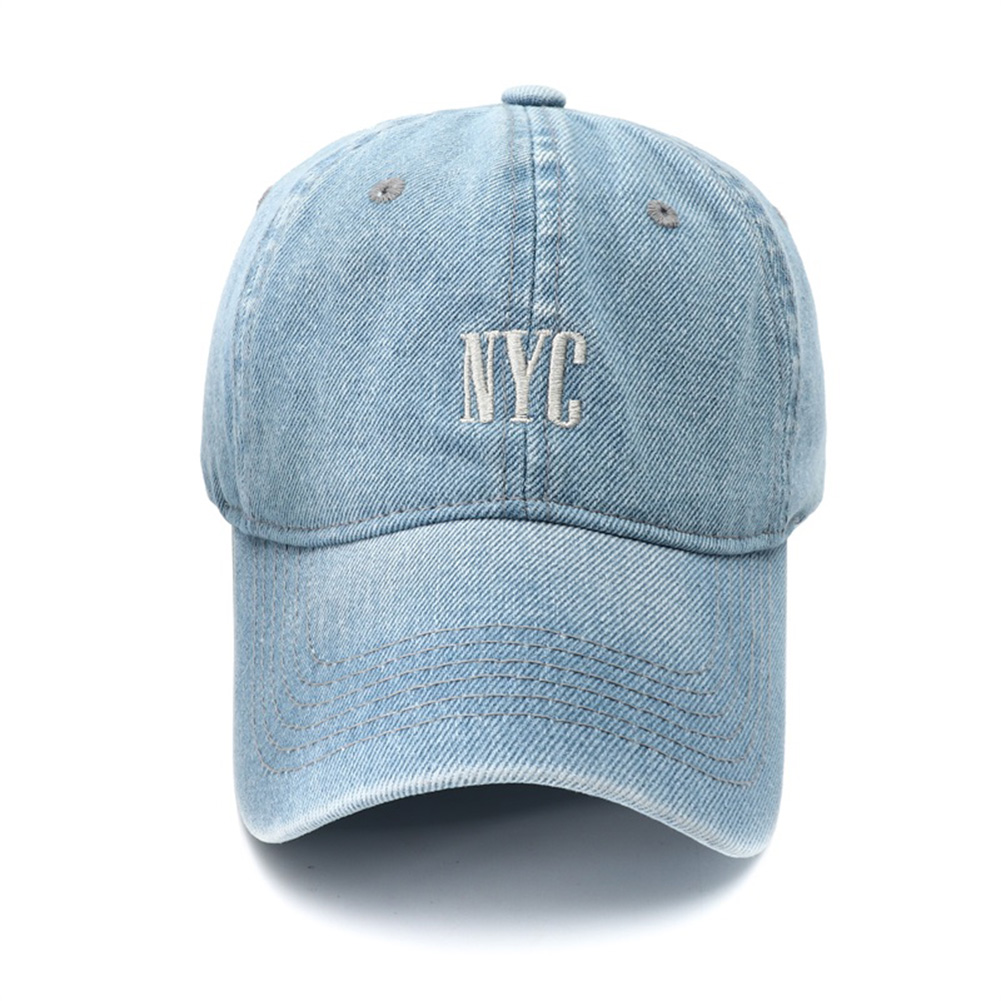 หมวกเบสบอลยีนส์วินเทจปักลาย NY - Embroidery Nyc บทวิจารณ์และราคา