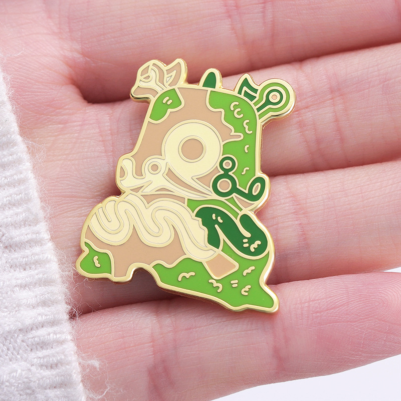 เข็มกลัดเคลือบลายเกมน่ารัก ซีร - Embroidery Illustration บทวิจารณ์และราคา