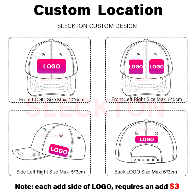หมวกเบสบอล SLECKTON สกรีนโลโก้ - Embroidery Design Logo บทวิจารณ์และราคา