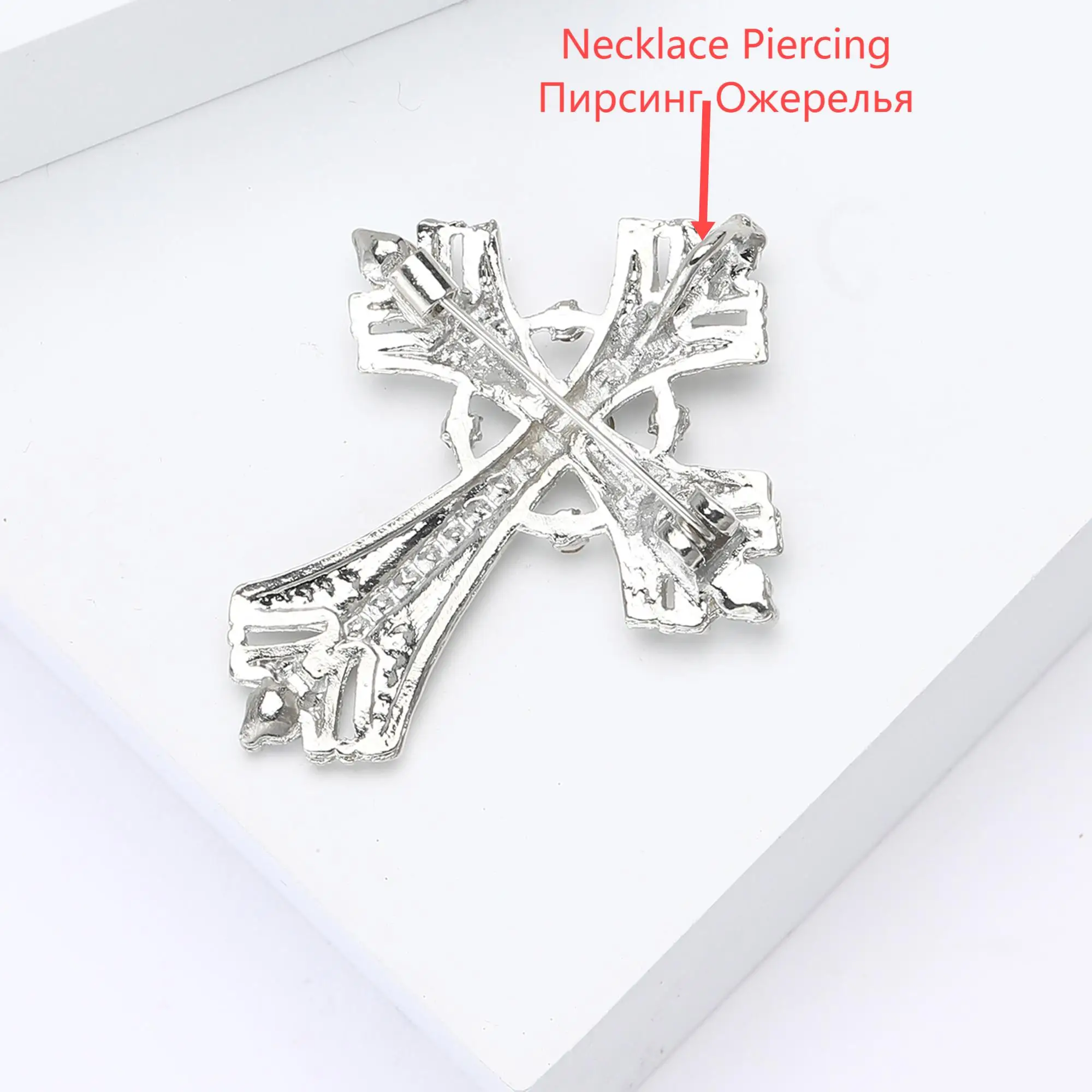 เข็มกลัดรูปกางเขนสไตล์หรูหราสำ - Embroidery Icon บทวิจารณ์และราคา