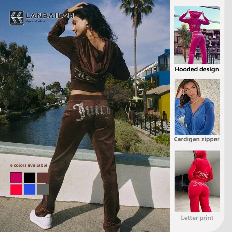 2025 ใหม่ผู้หญิงสบายๆชุดกีฬาสี - Embroidery Garment บทวิจารณ์และราคา