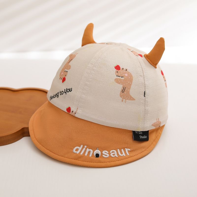 หมวกเบสบอลปีกอ่อนลายไดโนเสาร์ข - Embroidery Cap บทวิจารณ์และราคา