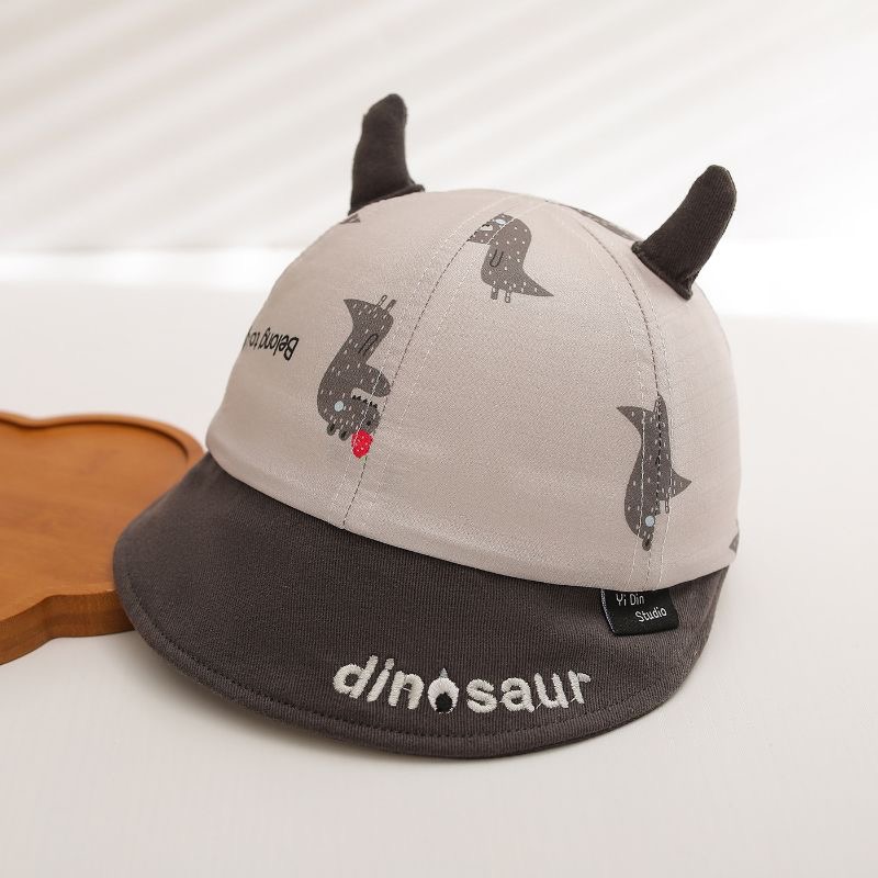 หมวกเบสบอลปีกอ่อนลายไดโนเสาร์ข - Embroidery Cap บทวิจารณ์และราคา