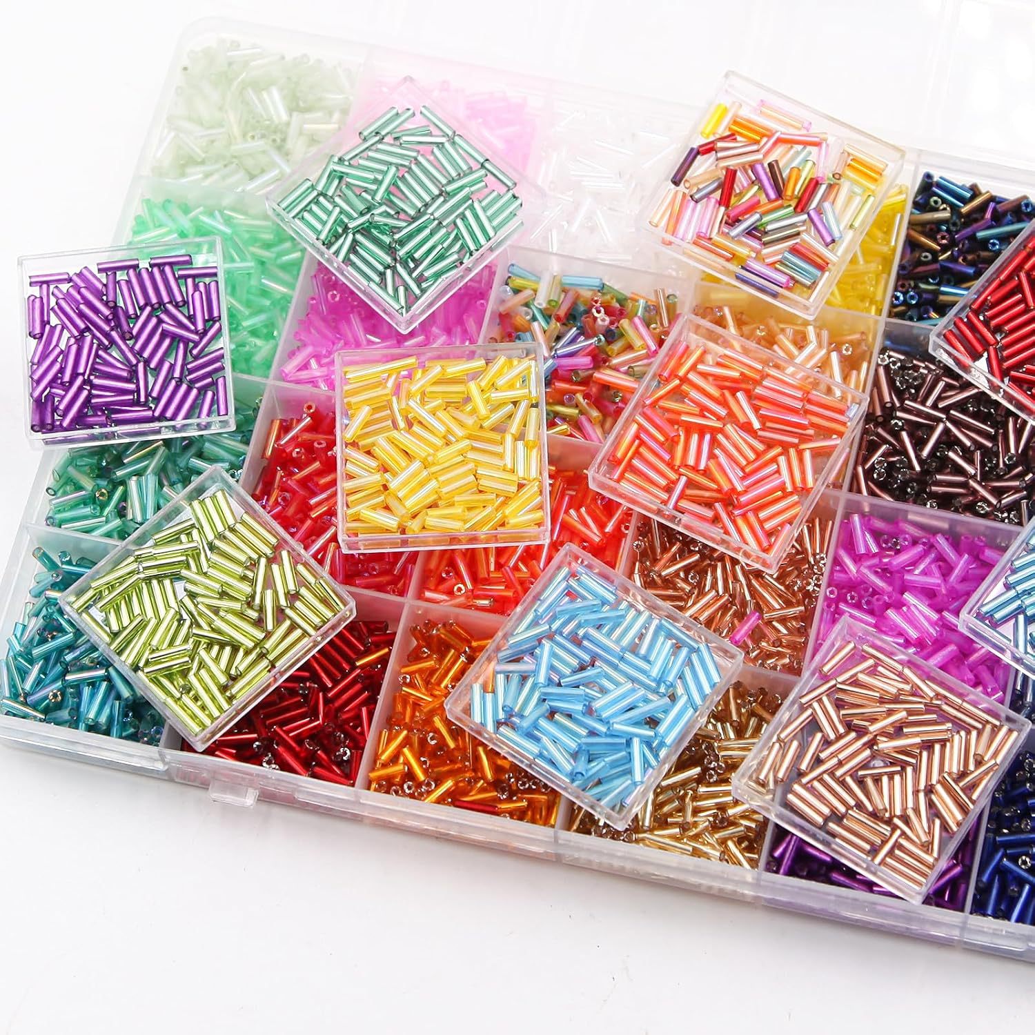 ประมาณ 6720 ชิ้น/กล่อง ลูกปัดห - Embroidery Beads บทวิจารณ์และราคา