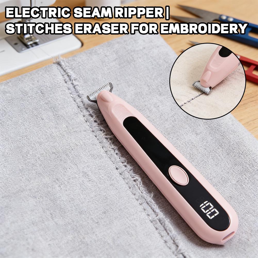 เครื่องมือแกะตะเข็บไฟฟ้าแบบมือ - Embroidery Removal บทวิจารณ์และราคา