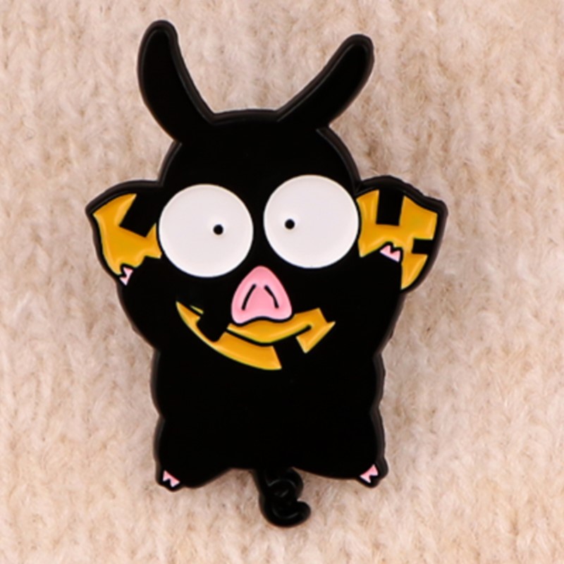 เข็มกลัดเคลือบลายการ์ตูนสาวน้อ - Embroidery Garment บทวิจารณ์และราคา