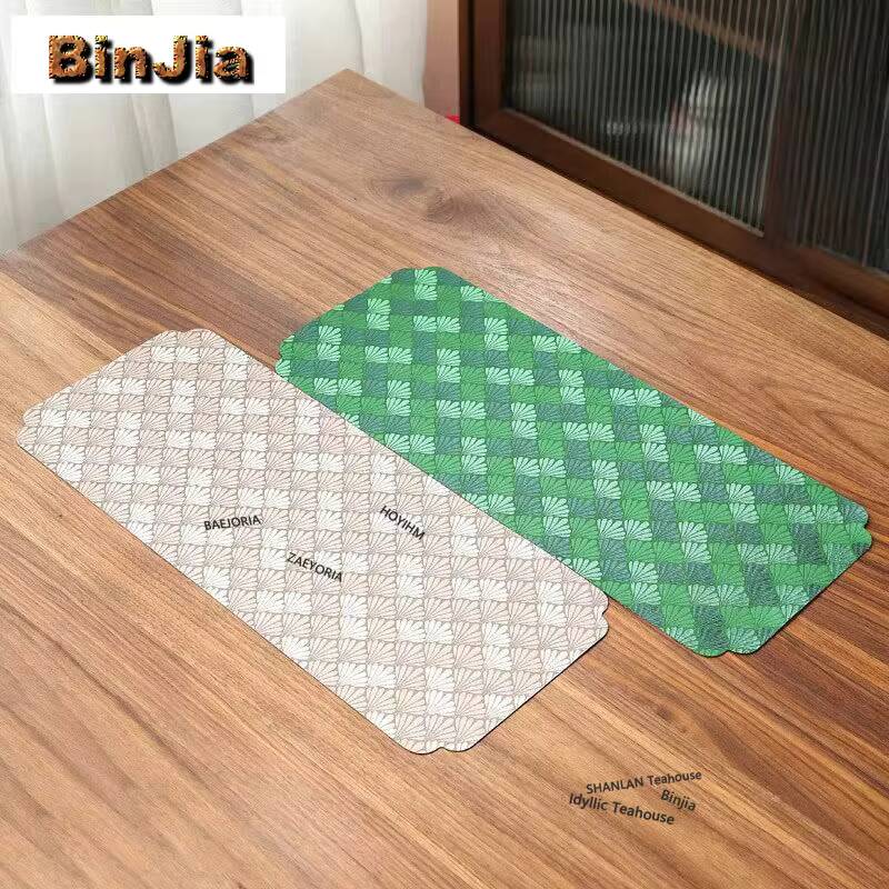 แผ่นรองโต๊ะน้ำชาทำจากผ้าโฟมแห้ - Embroidery Cloth บทวิจารณ์และราคา