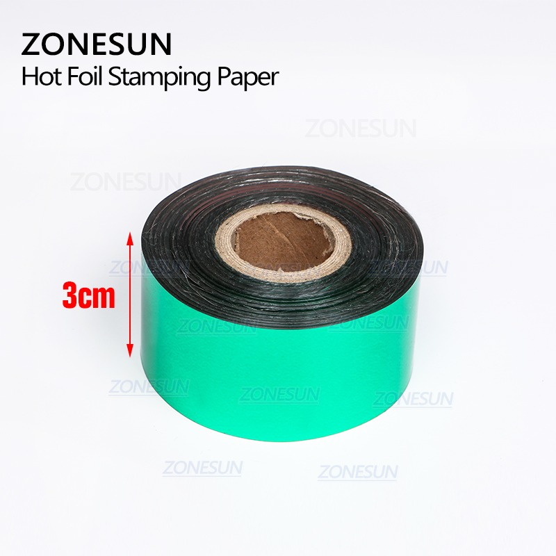 ZONESUN 3/4/5 ซม.ทองเงินสีดําฟ - Transfer Paper Carbon บทวิจารณ์และราคา