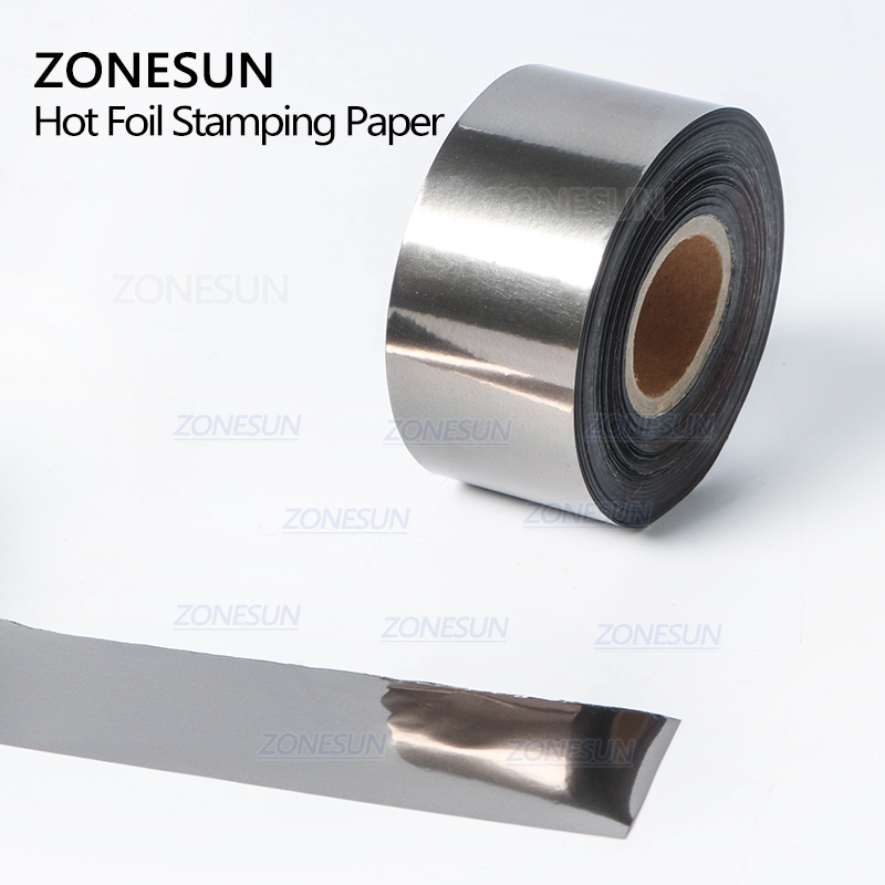 ZONESUN 3/4/5 ซม.ทองเงินสีดําฟ - Transfer Paper Carbon บทวิจารณ์และราคา