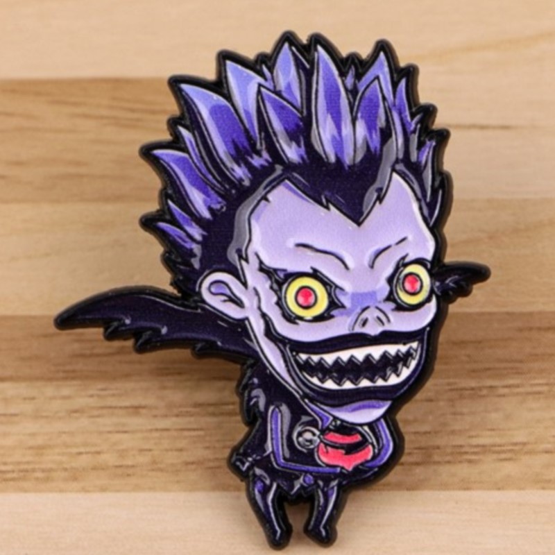 เข็มกลัดเคลือบลายการ์ตูนปีศาจก - Embroidery Garment บทวิจารณ์และราคา