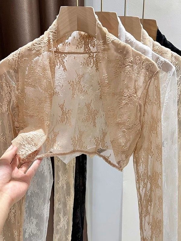เสื้อคลุมป้องกันแสงแดดปี 2025  - Embroidery Cardigan บทวิจารณ์และราคา