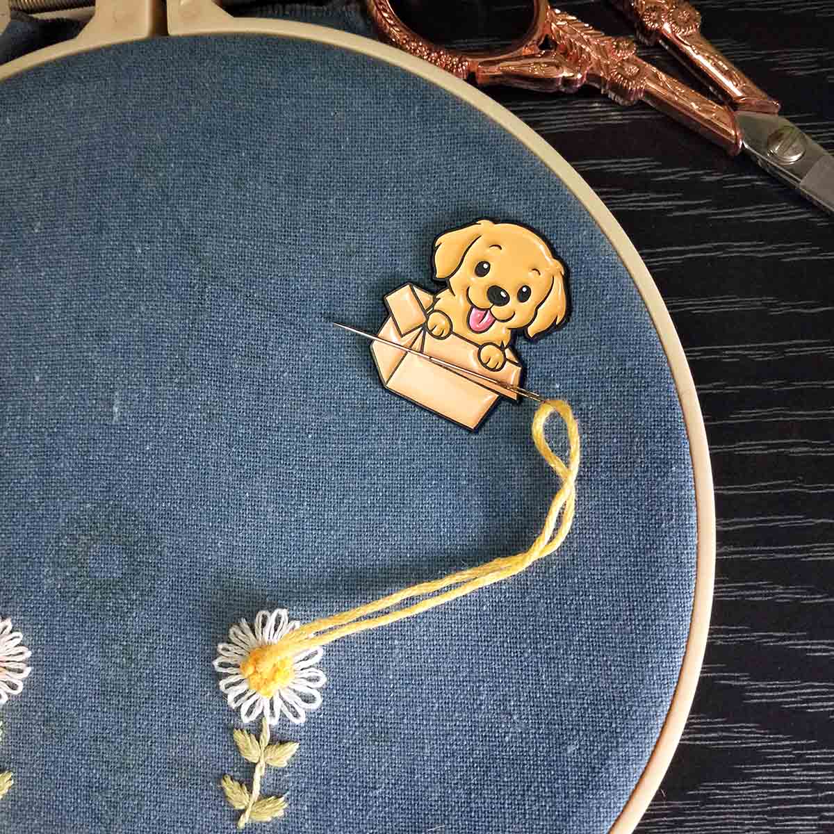 ที่เก็บเข็มแม่เหล็กสำหรับงานปั - Needle Minder Magnet บทวิจารณ์และราคา