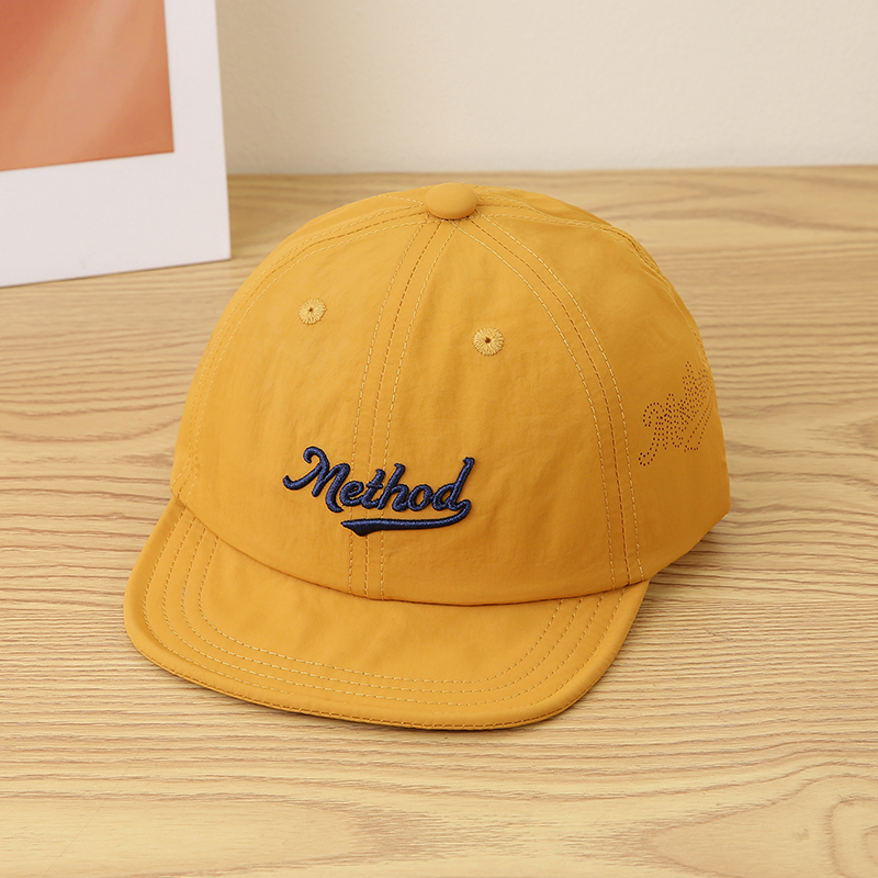 หมวกเบสบอลเด็กทรงอเมริกันปักลา - Embroidery Cap บทวิจารณ์และราคา