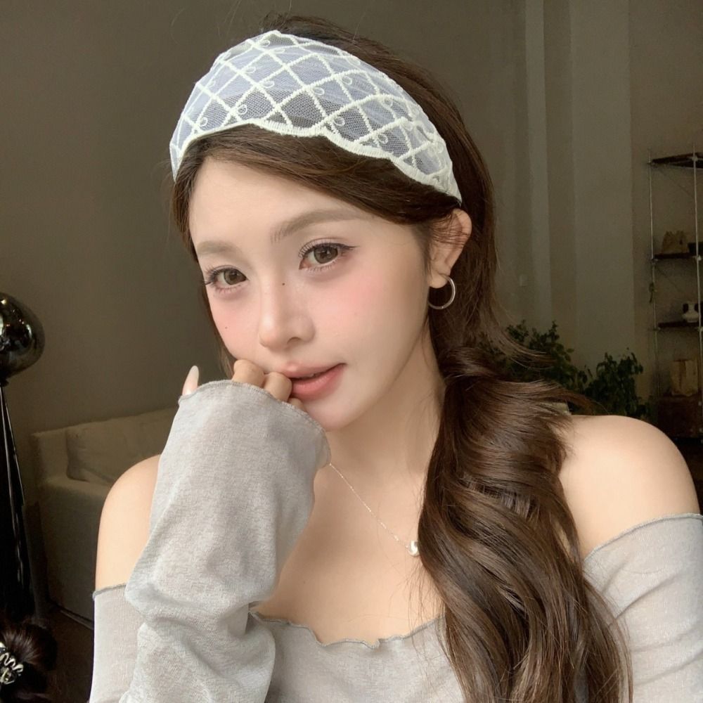 ที่คาดผมสไตล์เกาหลี ปักลายลูกไ - Embroidery Hoop บทวิจารณ์และราคา