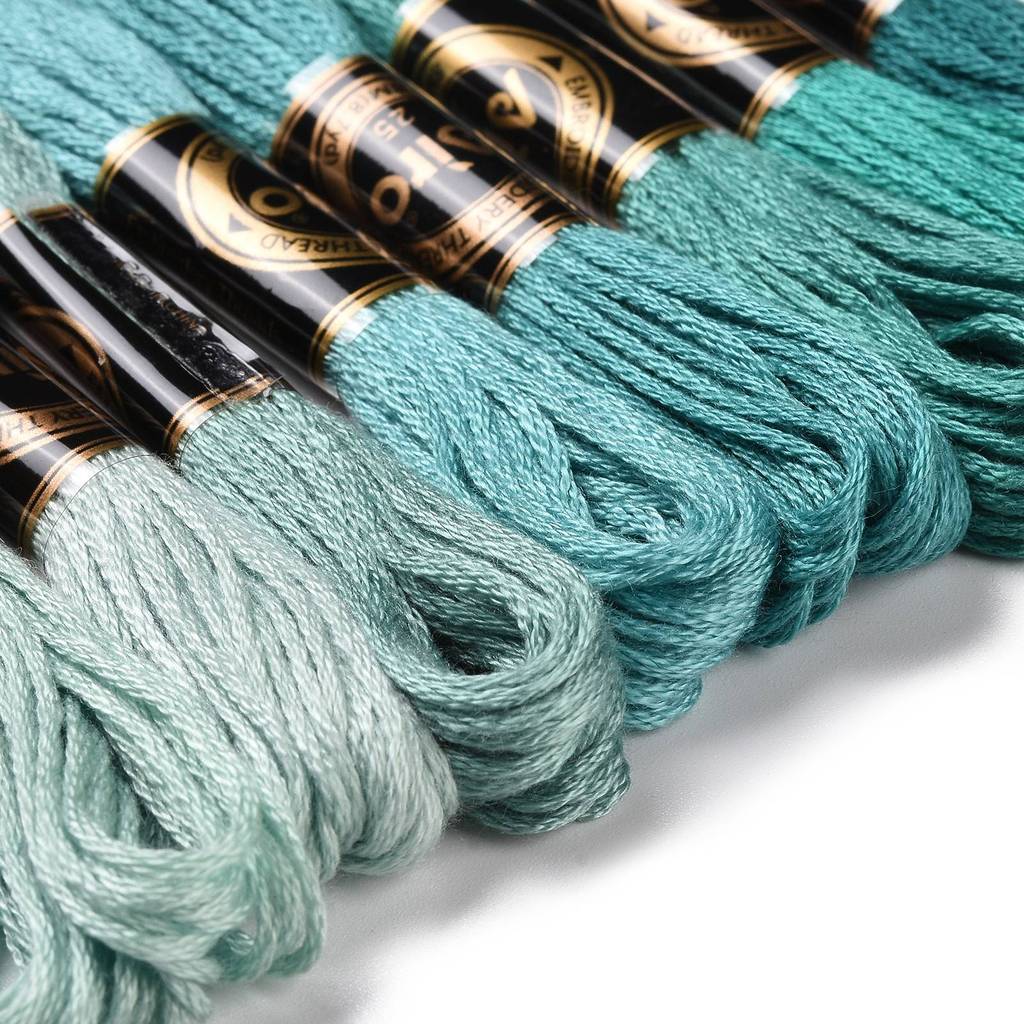 1 ชุด 8 ม้วน ไหมปักโพลีเอสเตอร - Embroidery Beads บทวิจารณ์และราคา