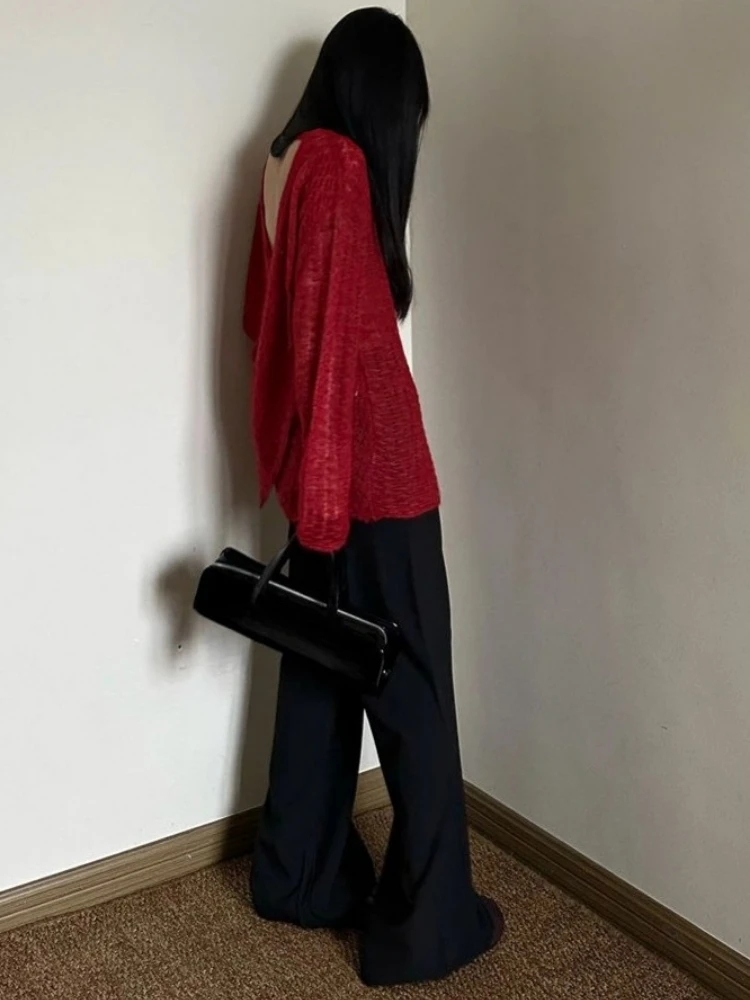 Y2K เสื้อยืดผู้หญิงถักแบบซีทรู - Embroidery Origin บทวิจารณ์และราคา