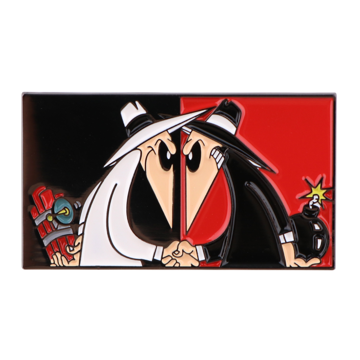 เกม Spy-vs-Spy Badge กระเป๋าเป - Embroidery Illustration บทวิจารณ์และราคา