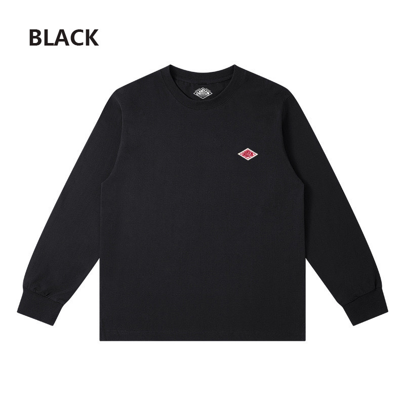 เสื้อยืดแขนยาวผ้าฝ้ายทรงหลวมสไ - Embroidery Icon บทวิจารณ์และราคา