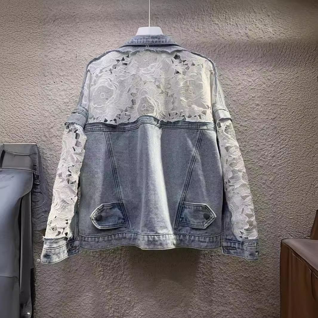 เสื้อนอกกระดุมแถวเดียวทรงหลวมเ - Embroidery Cardigan บทวิจารณ์และราคา