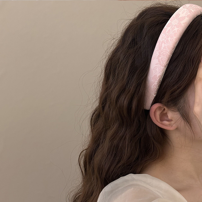 ที่คาดผมแฟชั่นฟองน้ำดอกไม้ปักร - Embroidery Hoop บทวิจารณ์และราคา